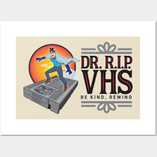 Dr. RIP Logo Horizontal Posters and Art